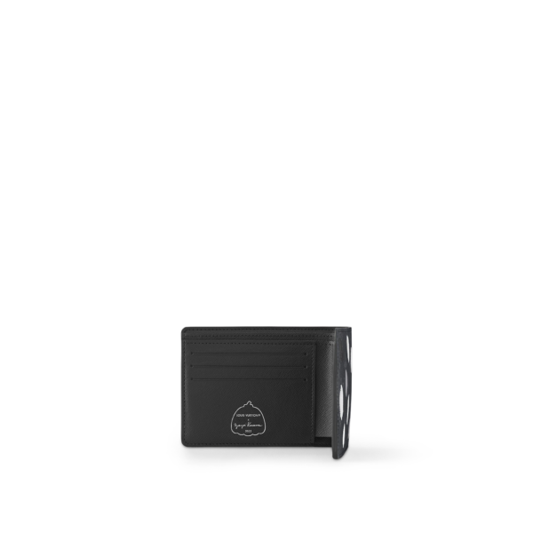 Vi Louis Vuitton x YK Multiple Wallet 'Black Silver' M81931