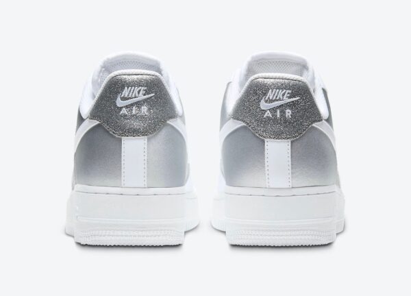 Giày Nike Air Force 1 Low White Metallic Silver DD6629-100 - Ảnh 3