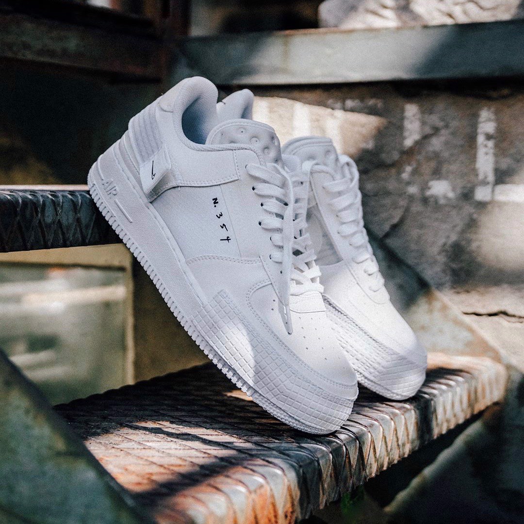 Giày Nike Air Force 1 Type 2 ''Triple White'' CT2584-100 - Ảnh 3
