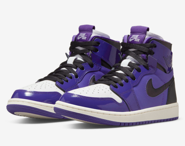 Giày Nike Air Jordan 1 High Zoom 'Purple Patent' CT0979-505 - Ảnh 7