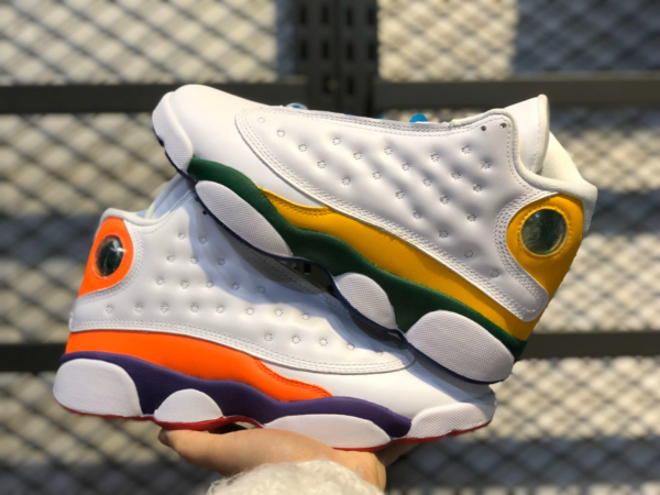 Giày Nike Air Jordan 13 Retro GS 'Playground' CV0785-158 - Ảnh 6