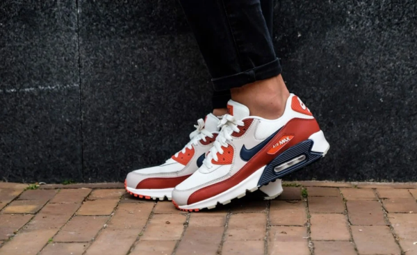 Giày Nike Air Max 90 Essential 'Mars Stone' AJ1285-600 - Ảnh 2
