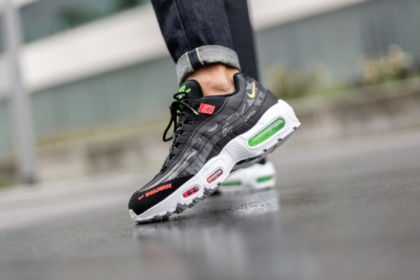 Giày Nike Air Max 95 Worldwide Black CQ9743-001 - Ảnh 4