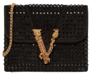 Túi Versce Virtus Studded Clutch Black DBSH322-DCM2S-K41OT