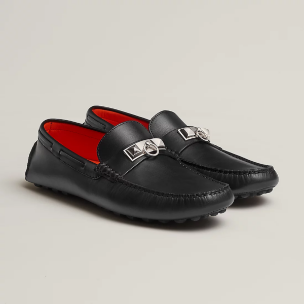 Giày Hermes Irving Loafer 'Black' H141251ZH02395 - Ảnh 2