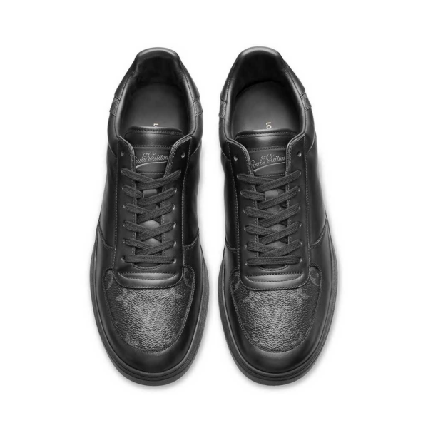 Giày Louis Vuitton Rivoli sneaker 'Triple Black' 1A3MIJ - Ảnh 3