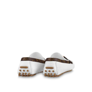 Alternative view of Giày Louis Vuitton Hockenheim Mocassins White 1A9I65