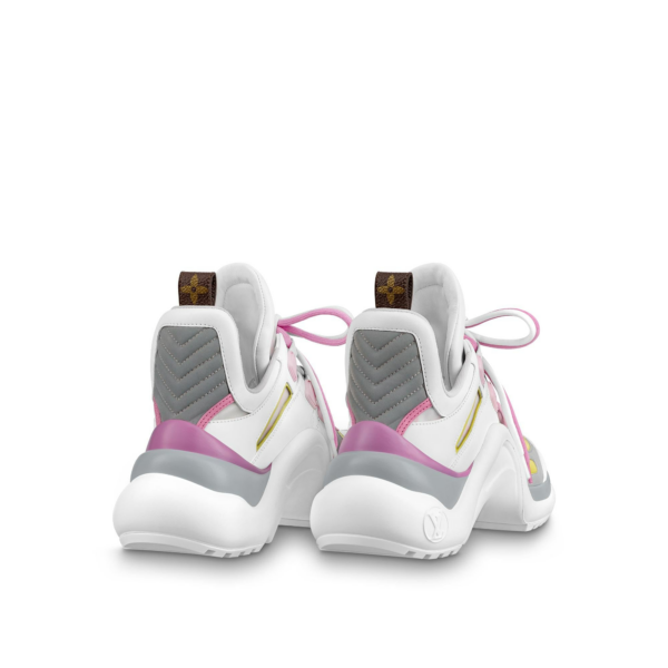 Giày Louis Vuitton Archlight Pink Yellow (W) 1A8NTL - Ảnh 4