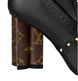 Alternative view of Giày Louis Vuitton Silhouette Ankle Boots 'Black' 1AAC39