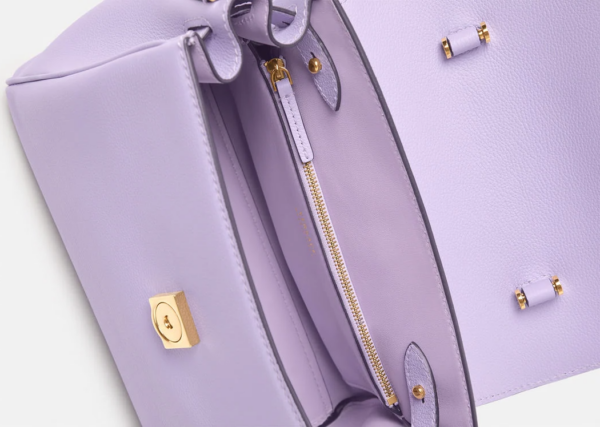 Túi Versace La Medusa Medium Lilac DBFI039-DVIT2T-1L59V - Ảnh 5