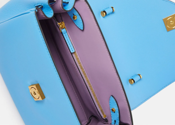 Túi Versace La Medusa Medium DV Blue DBFI039-DVIT2T-1U38V - Ảnh 6