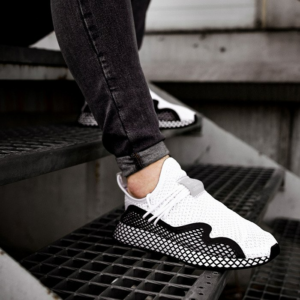 Alternative view of Giày Adidas Deerupt S 'White Black' BD7874