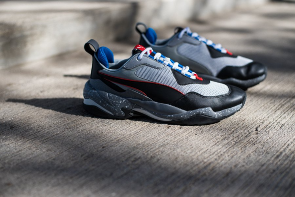 Giày Puma Thunder Electric Grey Violet 367996-02 - Ảnh 3