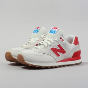 Alternative view of Giày New Balance Wmns 574 Retro Sport Sea 'Salt Red' WL574RSA