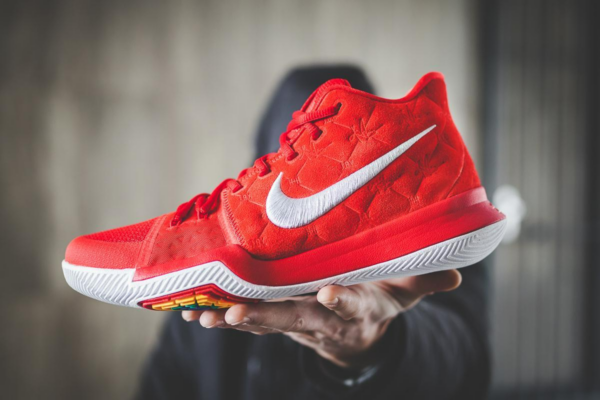 Giày Nike Kyrie 3 'University Red' 852395-601 - Ảnh 6