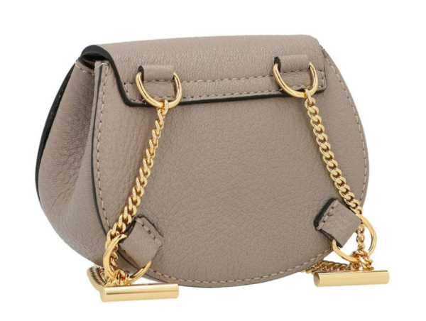 Túi Chloe Mini Drew Crossbody Backpack CHC21SP10094423W - Ảnh 4