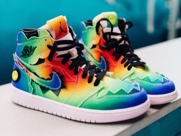 Giày Nike Air Jordan 1 Retro High 'J Balvin' DC3481-900 - Ảnh 8