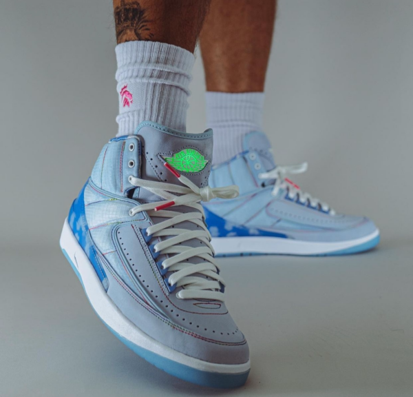 Giày Nike Air Jordan 2 Retro 'J Balvin' DQ7691-419 - Ảnh 3