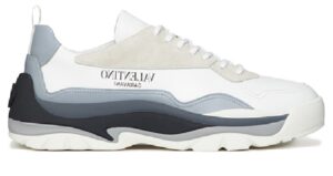 Giày Valentino Gumboy Sneaker In Leather Silver WY2S0B17MQBN77