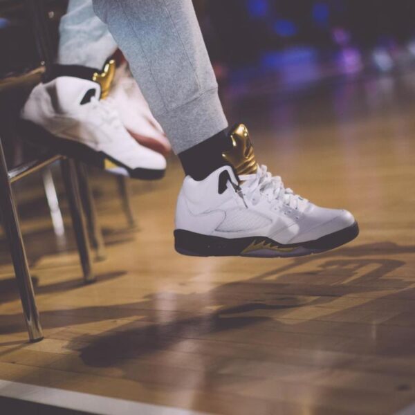 Giày Giày Nike Air Jordan 5 Retro Olympic 2016 440888-133 - Ảnh 3
