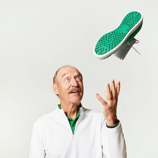 Giày Adidas Stan Smith Primegreen LE Spikeless Golf 'Green' S29262 - Ảnh 4