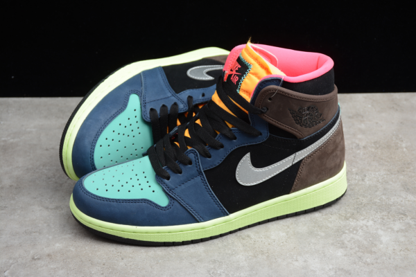 Giày Nike Air Jordan 1 Retro High 'Tokyo Bio Hack' 555088-201 - Ảnh 8