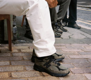 Alternative view of Giày New Balance 990v3 JJJJound 'Brown Black' M990JJ3