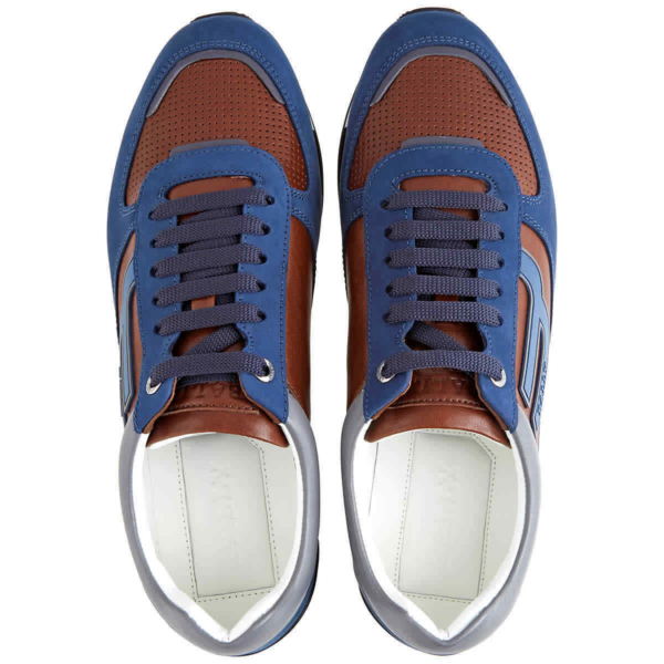 Giày Bally Men's Glendon Panelled 'Blue' 6231011 - Ảnh 2