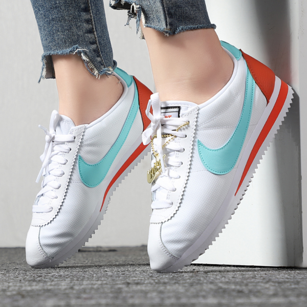 Giày Nike Classic Cortez Premium 'Light Aqua' 905614-104 - Ảnh 3