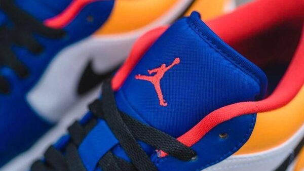 Giày Nike Air Jordan 1 Low 'Royal Yellow' 553558-123 - Ảnh 6