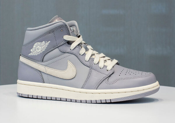 Giày Nike Air Jordan 1 Mid 'Cool Grey' 554724-036 - Ảnh 5