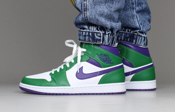 Giày Nike Air Jordan 1 Incredible Hulk 554724-300 - Ảnh 9