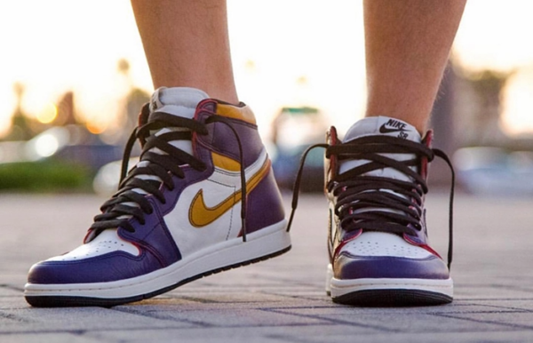 Giày Nike Air Jordan 1 Retro High SB 'LA To Chicago' CD6578-507 - Ảnh 7