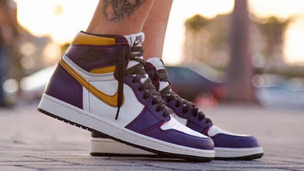Giày Nike Air Jordan 1 Retro High SB 'LA To Chicago' CD6578-507 - Ảnh 5