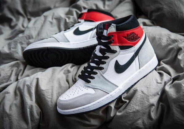 Giày Nike Air Jordan 1 Retro High OG 'Light Smoke Grey' 555088-126 - Ảnh 10