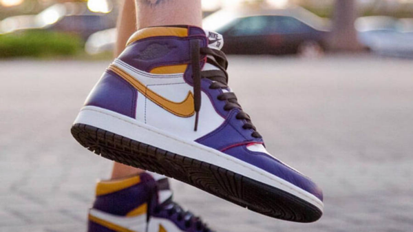 Giày Nike Air Jordan 1 Retro High SB 'LA To Chicago' CD6578-507 - Ảnh 6