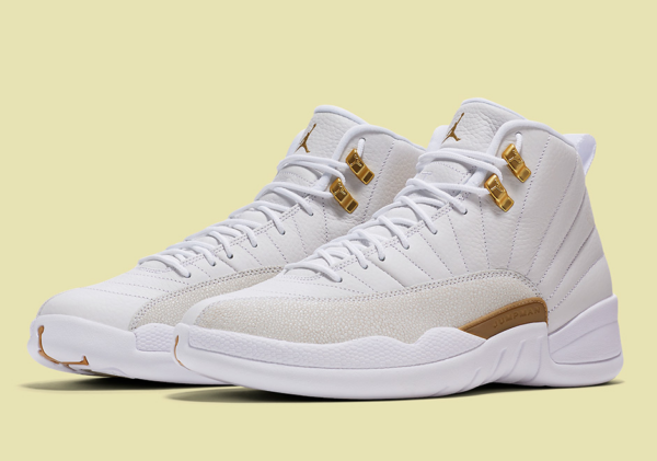 Giày Nike OVO x Air Jordan 12 Retro 'White' 873864-102 - Ảnh 6