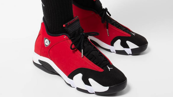 Giày Nike Air Jordan 14 Retro 'Gym Red' 487471-006 - Ảnh 5