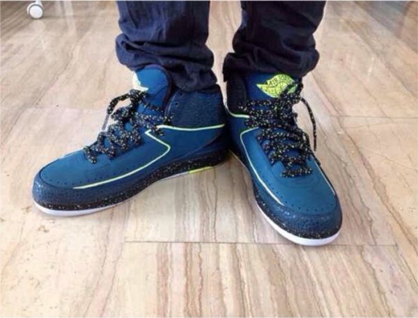 Giày Nike Air Jordan 2 Retro 'Nightshade' 385475-303 - Ảnh 3