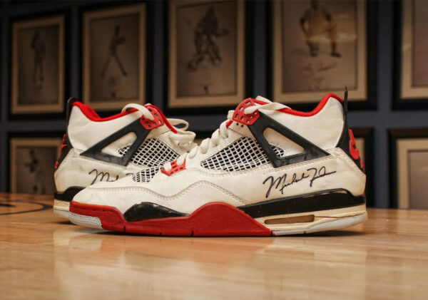 Giày Nike Air Jordan 4 Retro OG Fire Red 2020 DC7770-160 - Ảnh 5