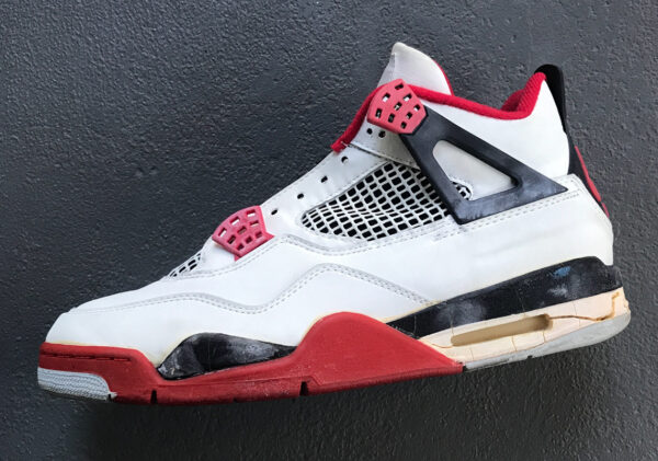 Giày Nike Air Jordan 4 Retro OG Fire Red 2020 DC7770-160 - Ảnh 7