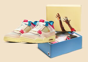 Alternative view of Giày Nike Air Union LA x Air Jordan 4 Retro 'Guava Ice' DC9533-800