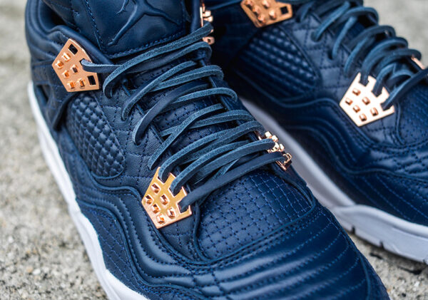 Giày Nike Air Jordan 4 Retro PRM 'Obsidian' 819139-402 - Ảnh 5