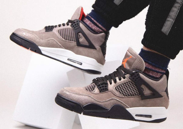 Giày Nike Air Jordan 4 Retro GS 'Taupe Haze' DJ6249-200 - Ảnh 2