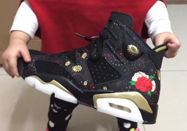 Giày Nike Air Jordan 6 Retro BG 'Chinese New Year' AA2495-021 - Ảnh 6