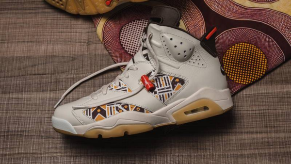 Giày Nike Jordan 6 Retro 'Quai 54 Sail Gum' CZ4152-100 - Ảnh 7
