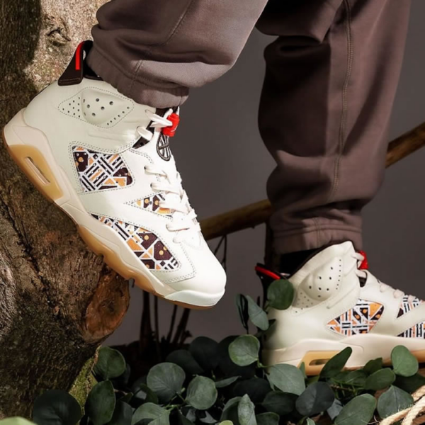 Giày Nike Jordan 6 Retro 'Quai 54 Sail Gum' CZ4152-100 - Ảnh 2