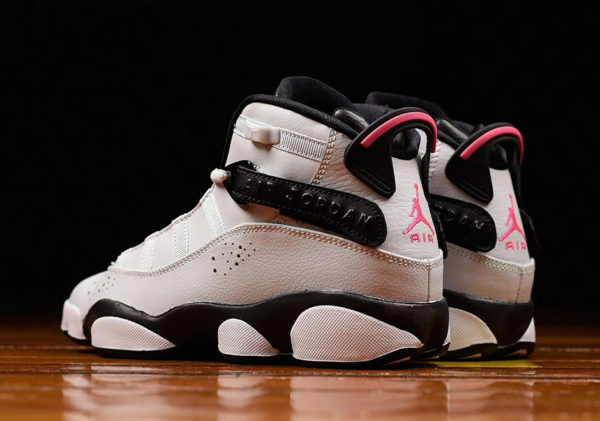 Giày Nike Jordan 6 Rings GS 'Pink Flash' 323399-009 - Ảnh 3