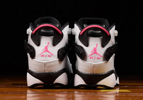 Giày Nike Jordan 6 Rings GS 'Pink Flash' 323399-009 - Ảnh 4