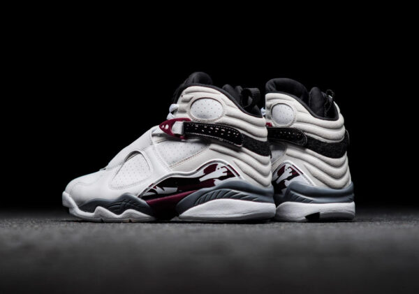 Giày Nike Wmns Air Jordan 8 Retro 'Burgundy' CI1236-104 - Ảnh 2